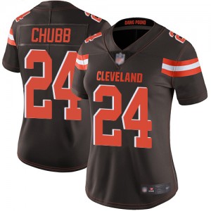 جيرانا Limited Women's Nick Chubb Brown Jersey - #24 Football Cleveland ... جيرانا